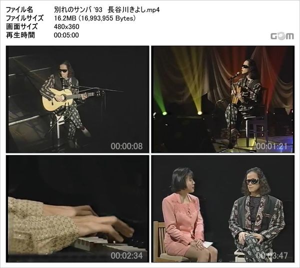 別れのサンバ '93 長谷川きよし_Snapshot.jpg